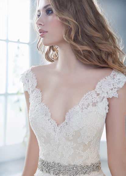 alvina-valenta-bridal-lace-satin-taffeta-gown-v-neckline-sheer-back-jeweled-belt-natural-waist-9412 x2